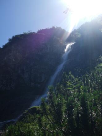 Wasserfall im Wildental