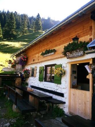 Fluchtalpe im Sommer