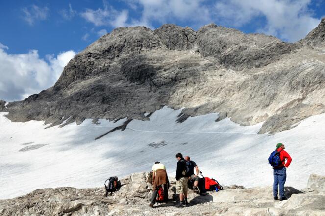 Rast am Schwarzmilzferner