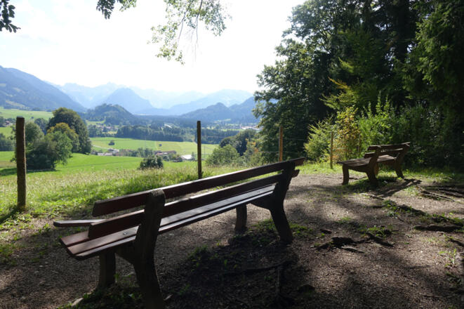 Tipp: Aussichtspunkt Malerwinkel mit Ruhebänken