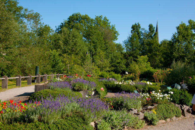 Kräutergarten im Fischinger Kurpark