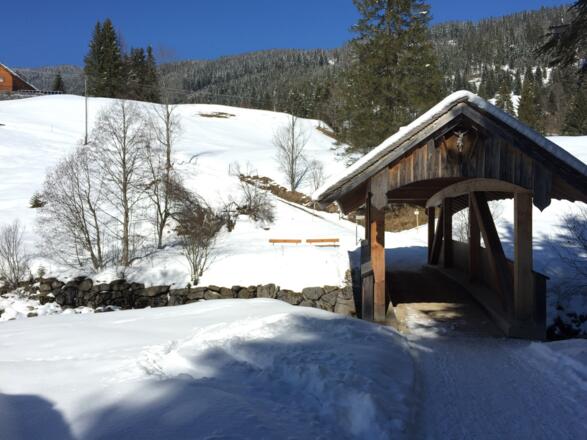 Höflebrücke über den Schwarzwasserbach