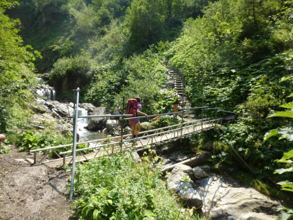Brücke über die Trettach