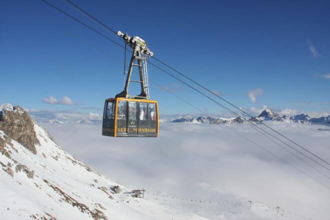 Gipfelbahn am Nebelhorn