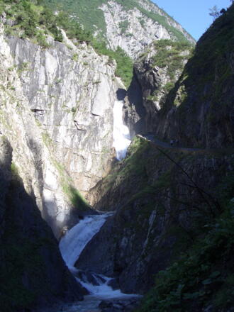 Der Simms-Wasserfall