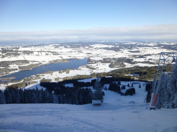 Schwarze Piste zur Buronhütte