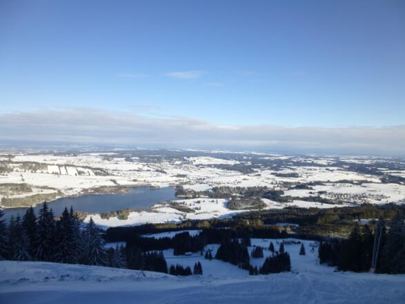 Bei der Alpe Blösse auf halbem Weg