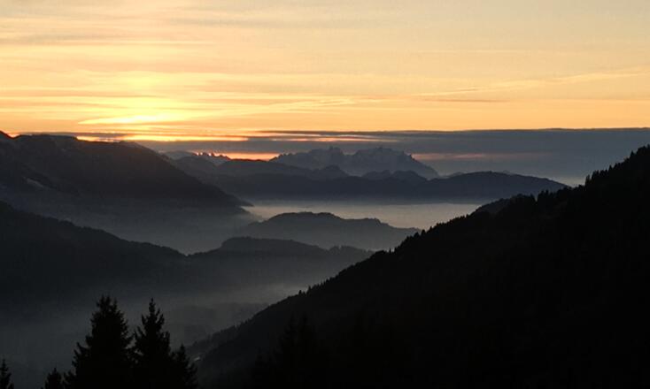 Abendstimmung an der Spicherhalde