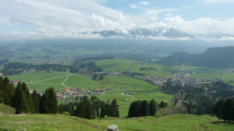 Aussicht vom Sonderdorfer Kreuz
