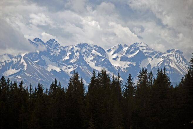 Ein Wetter zieht auf