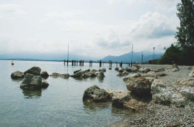 Schramlbad mit Bergblick