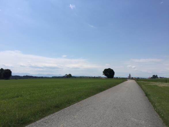 Radweg nach Tuntenhausen