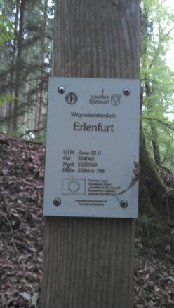 Wegweiserstandort Erlenfurt