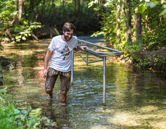 Kneippen in Puchheim-Bahnhof
