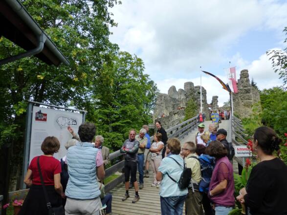 Burgruine Alt-Trauchburg Führung