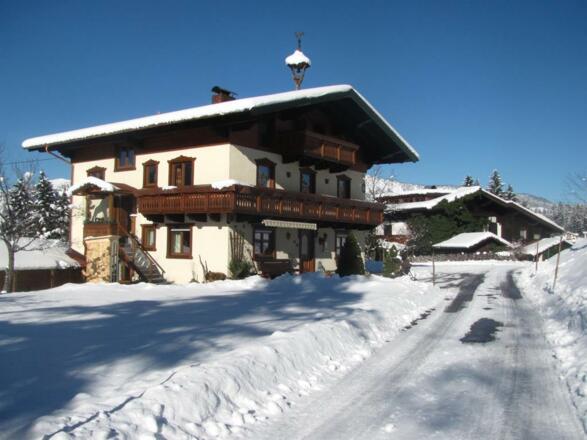 Haus Wallinger im Winter
