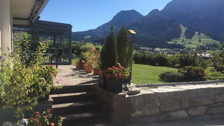 Garten inkl. Ausblick zum Tennengebirg