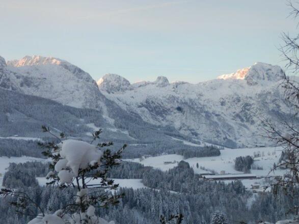 Aussicht Skipiste Abtenau