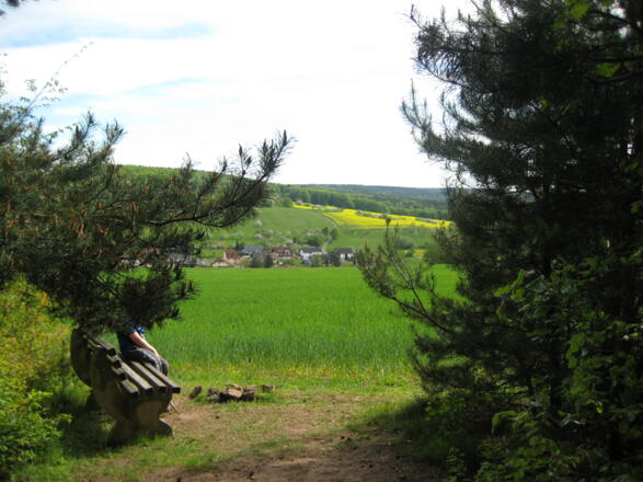Odenwaldblick bei Volkersbrunn
