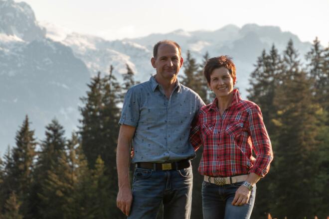 Gastgeber Anita und Reinhard