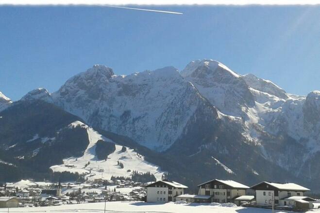 &quot;Winter&quot;-Blick auf das Tennengebirge