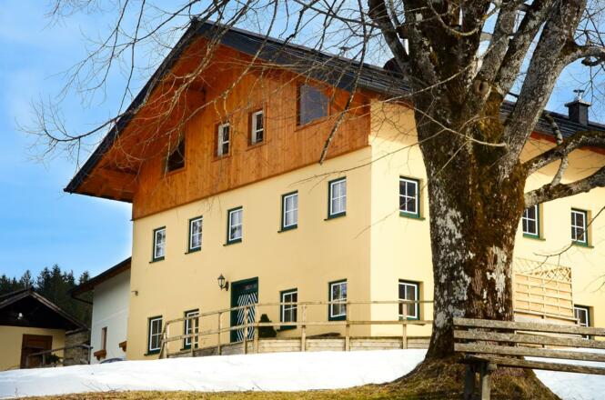 Bauernhof Untermoas im Winter