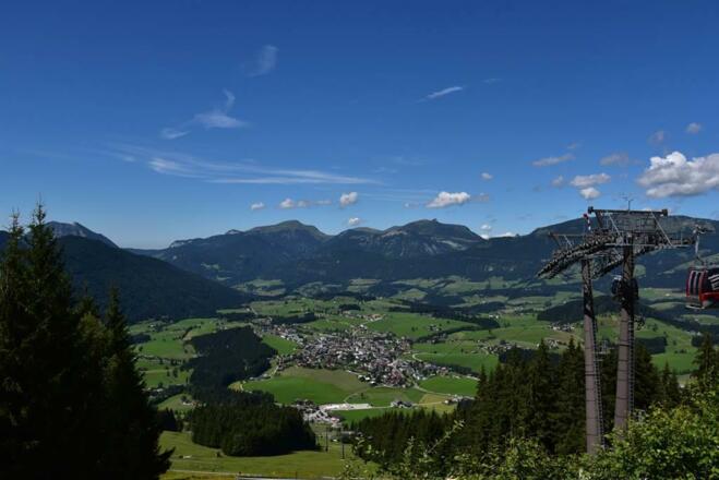 Blick vom Karkogel auf Abtenau