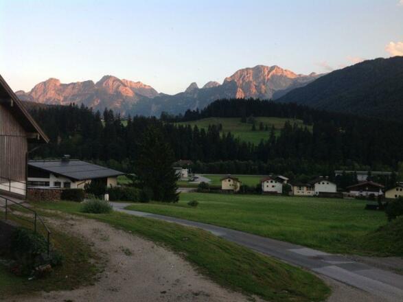 Ausblick vom Eingang