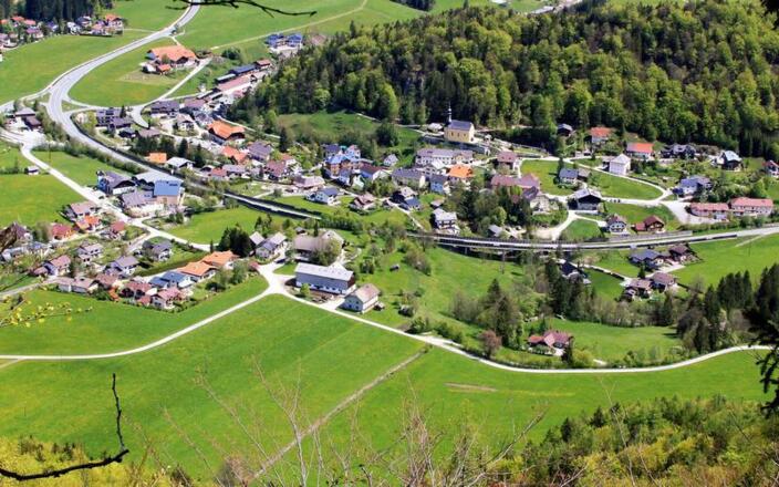 Ortsansicht vom Pitrach