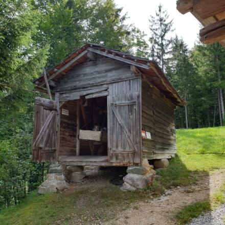 Materialseilbahn Polz-Judener Alm im Mühlbachtal, Niedernsill aus dem 20. Jhd.