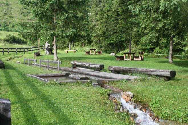 Kneippanlage in Au, Abtenau