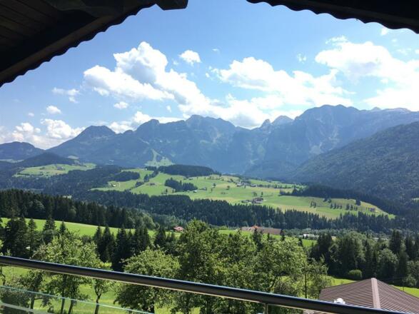 Bergblick auf das Tennengebirge