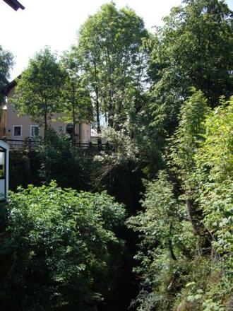 Klamm Richtung Gemeindeamt