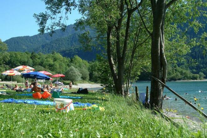 Badestrand am Hintersee
