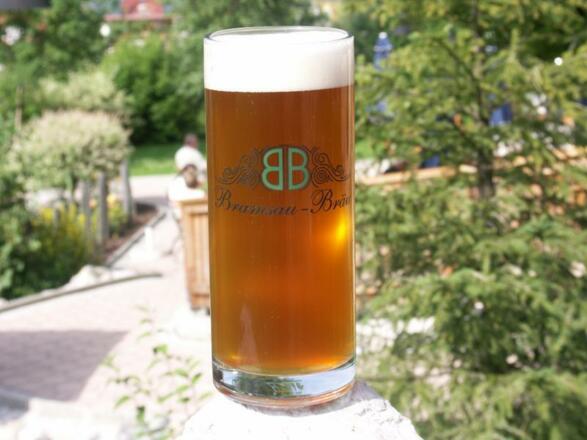 Hauseigenes Bier im Bramsau Bräu
