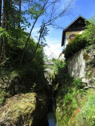 Klamm in Ebenau