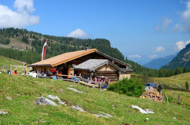 Labenbergalm-Lienbachhütte Postalm.