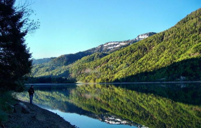 Fischen am Hintersee
