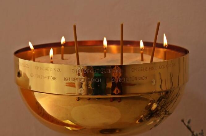 Kerzenschale Kapelle Misericordia