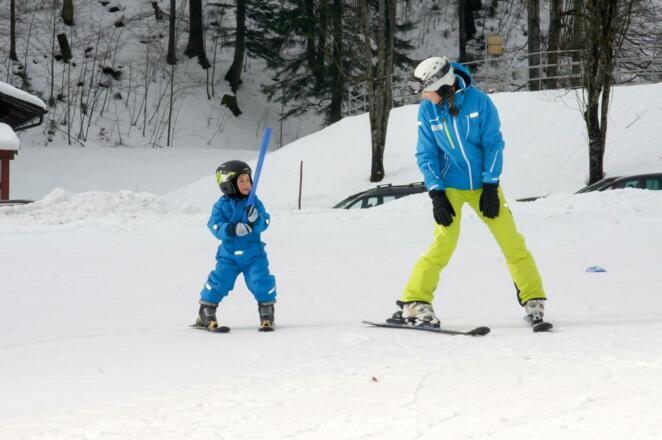 Ski Lehrerin bei Sport Franky