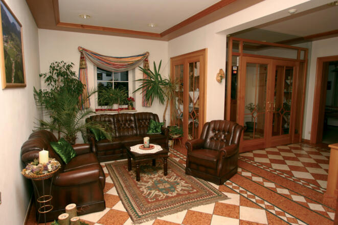 Rezeption vom Gasthof