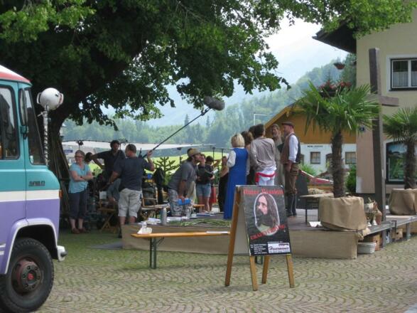 Dreharbeiten in Faistenau