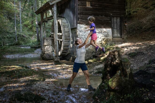 Mutter und Tochter Mühle