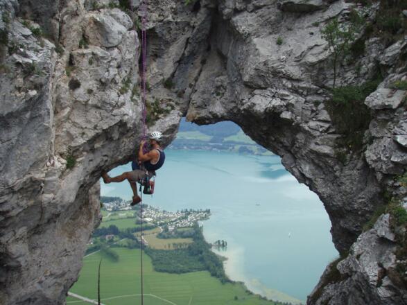 Klettern an der Drachenwand