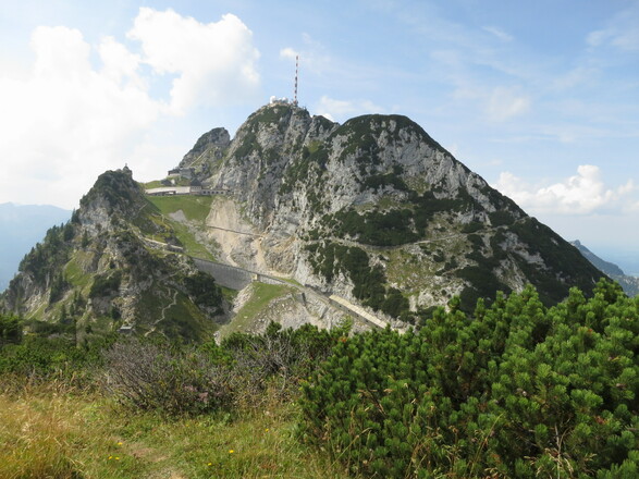 Blick Soinwand zum Wendelstein