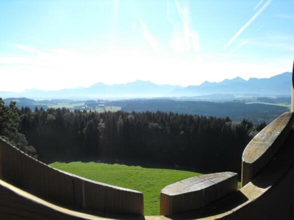 Ausblick Ratzinger Höhe