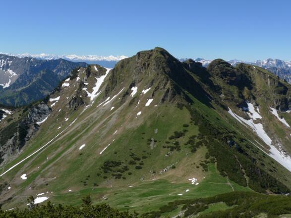 Blick auf die Rotwand.