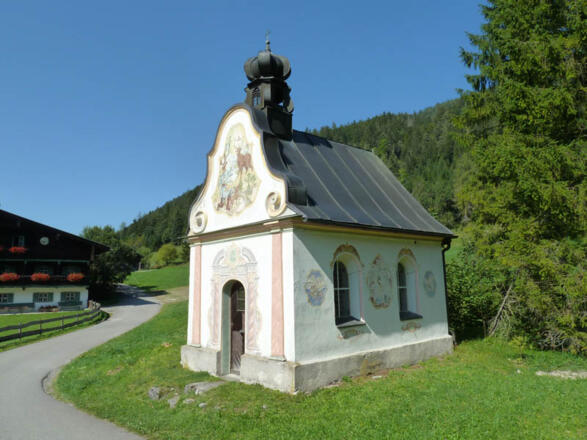 Rund um den Schwarzenberg - Kapelle bei Wildgrub