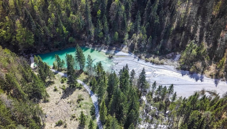 Gießenbachklamm Kiefersfelden _ Stausee