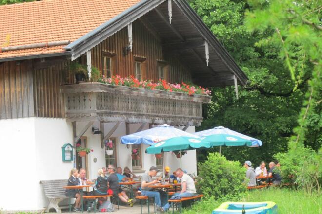 Einkehr bei der Schlipfgrubalm